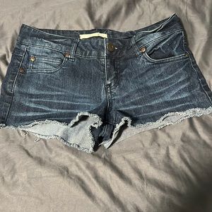Forever XXI Denim Shorts, Dark Wash, Size 27